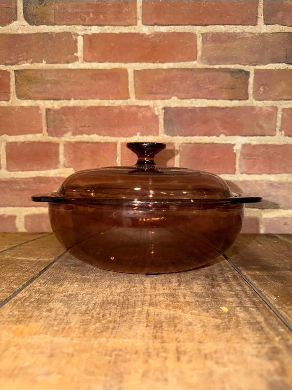 Pyrex classic amber